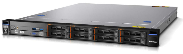 Сервер IBM ExpSell x3250 M5,Xeon 4C E3-1271v3 3.6GHz/1x8GB/OB HS 2.5inSAS/SATA/460W Rack (5458ELG)