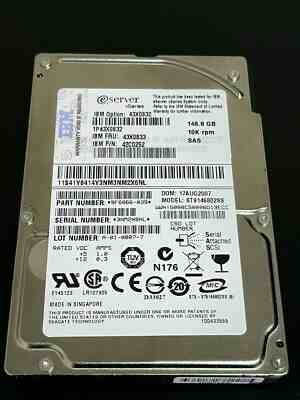 IBM 146Gb HDD 10K 2,5" SAS SFF NHS HDD RoHs