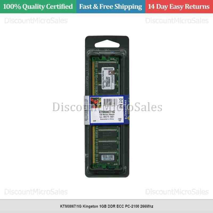 KINGSTON GEHEUGEN 1GB ECC MODU 10K0071