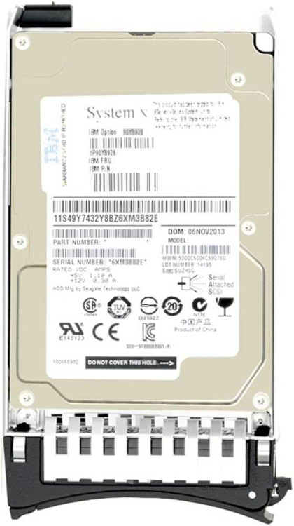 IBM 600GB 10K SAS 6GBPS 2.5" HARD DRIVE NEW BULK 49Y2022 IBM 600GB 10K SAS 6GBPS 2.5" HARD DRIVE NEW BULK 49Y2022