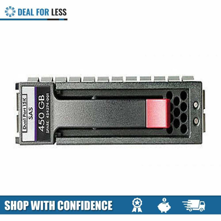 HP 450GB 15K SAS 3.5" DUAL PORT HARD DRIVE NEW BULK 454231-001