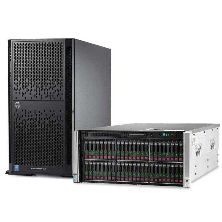 Сервер HP ProLiant ML350T09 Gen9 1xE5-2609v3 1x8Gb LFF SAS/SATA B140i 1G 4P 1x500W (765819-421)