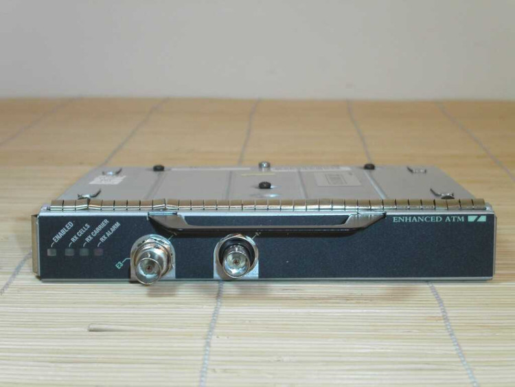 VXR COMPATIBLE, CISCO SYSTEMS PA-A3-E3, 1-PORT ATM ENHANCED E3 PORT ADAPTER