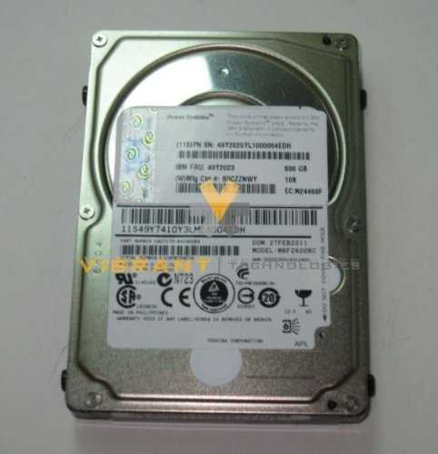 IBM 600GB 10K SAS 6GBPS 2.5" HARD DRIVE NEW BULK 49Y2023 IBM 600GB 10K SAS 6GBPS 2.5" HARD DRIVE NEW BULK 49Y2023