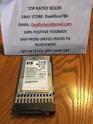 HP 146GB 10K SAS 2.5" SFF DUAL PORT HARD DRIVE NEW BULK  492619-001