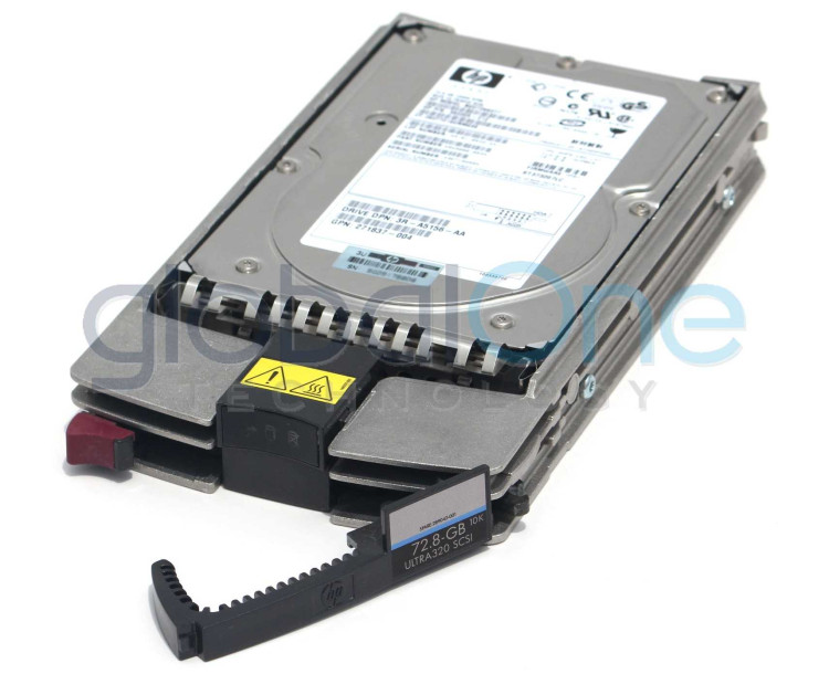 HP 72.8GB ULTRA320 HOT PLUG 10K SCSI 80 PIN  HARD DRIVE 300955-015