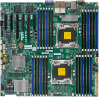 Материнская плата SuperMicro MBD-X10DRC-LN4+-O Socket-2011 Intel C612 DDR4 eATX 4xRJ45 Gigabit Ethernet SATA3 VGA