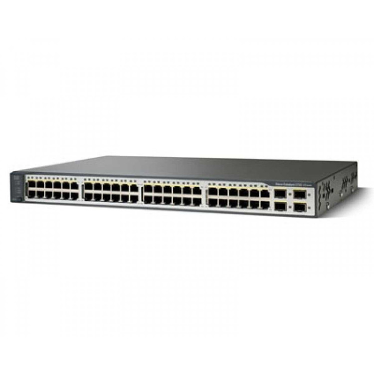 Catalyst 3750V2 48 10/100 PoE + 4 SFP Enhanced Image