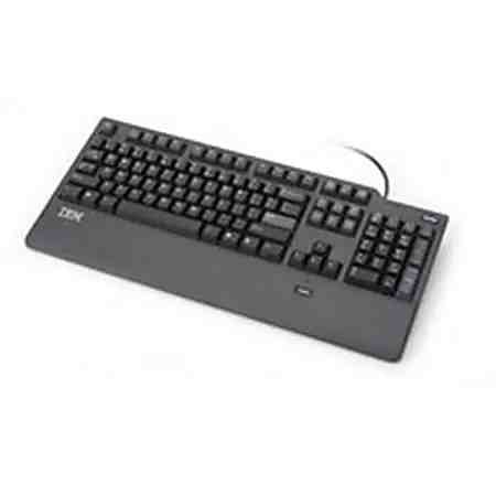 IBM Business Black Preferred Pro USB Fingerprint Keyboard Dutch NL