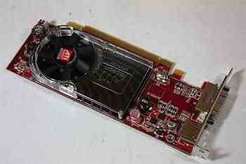 256MB ATI Radeon HD3470 graphics card