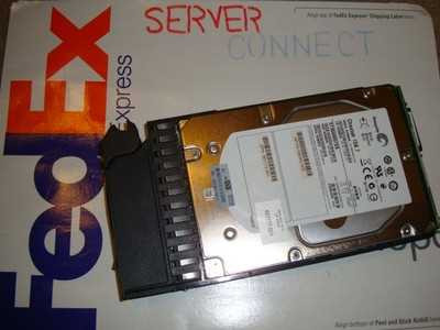 HP P2000 300GB 15K SAS 3.5" 6G DUAL PORT HARD DRIVE 601710-001