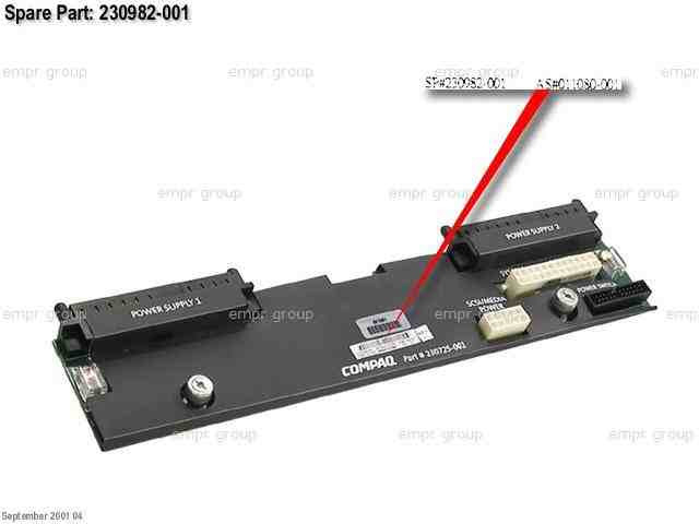 230982-001 HP BACKPLANE FOR ML370 G2 / G3