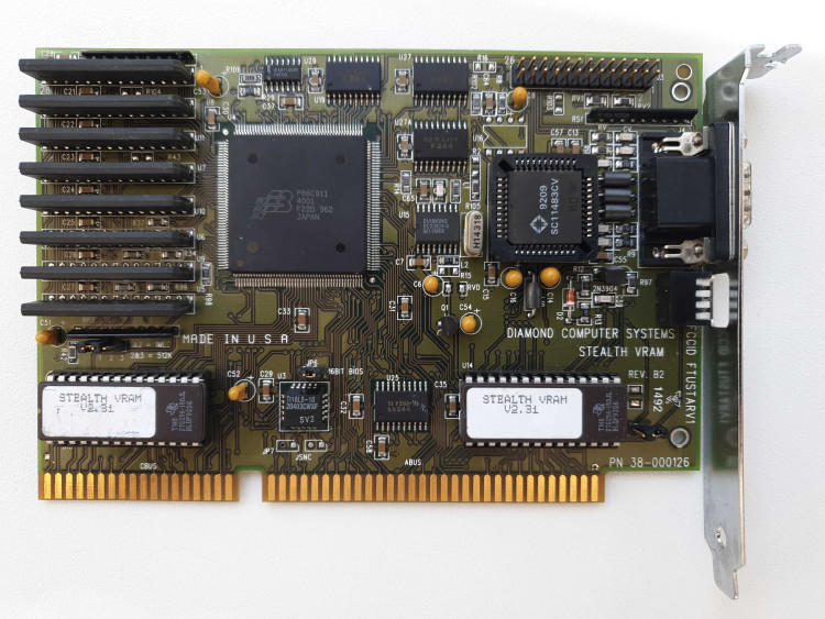 BOARD,VIDEO,VGA,VRAM,EISA