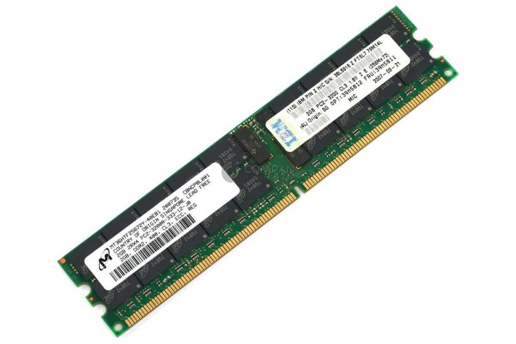 IBM 2GB (1 X 2GB) PC2-3200 CL3 ECC DDR2 SDRAM MEMORY 39M5811