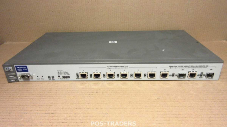 HP PROCURVE 6108- 8PT 1U GIG SWITCH BULK *** 1-2 DAY*** J4902A