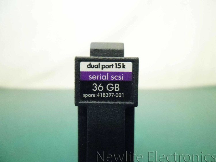 HP 36.4GB 15K SAS DUAL PORT 2.5 INCH HARD DRIVE 418397-001