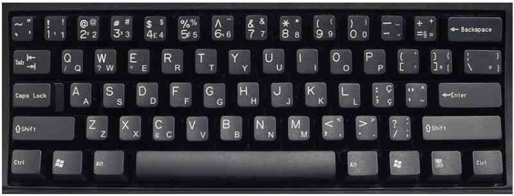 Keyboard - Portugese, Brazil, Dual Pointing