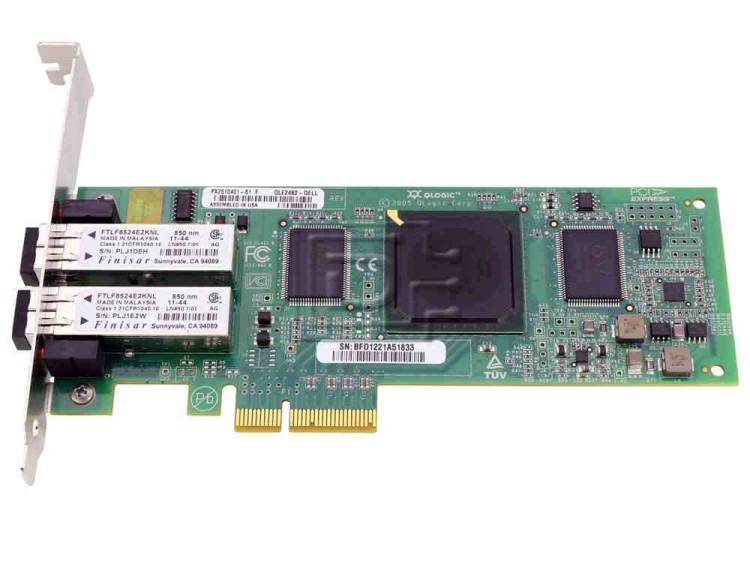 QLE2462-DEL-SP DELL 4GB Dual Ports Fibre PCI-E