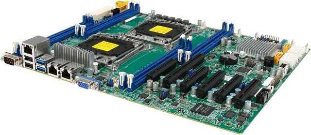 Материнская плата SuperMicro MBD-X10DRL-i-O Socket-2011 Intel C612 DDR4 ATX 2xRJ45 Gigabit Ethernet SATA3 VGA DOM