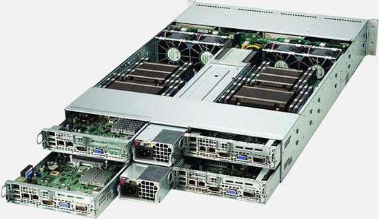 Серверная платформа Supermicro SYS-6027TR-HTQRF