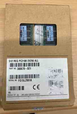 512MB DDR PC2100 SDRAM (2X256)