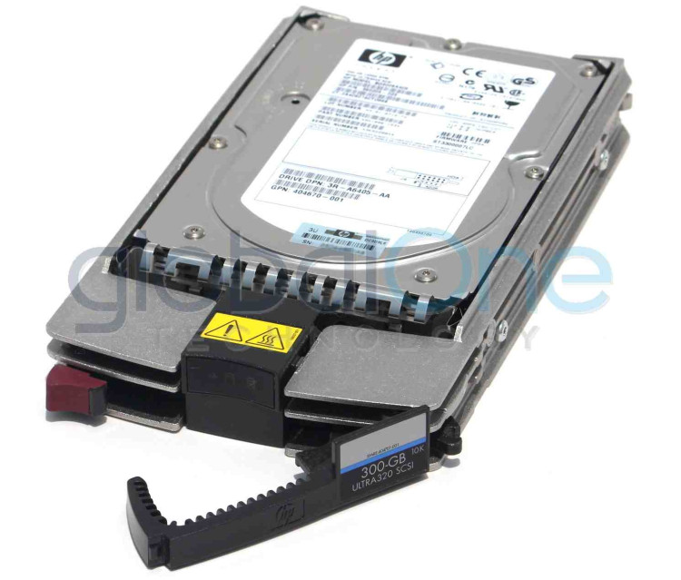 CLEAN TESTED 356910-003 HP 300GB 10K Ultra320 Universal HDD 80 Pins W/ Tray