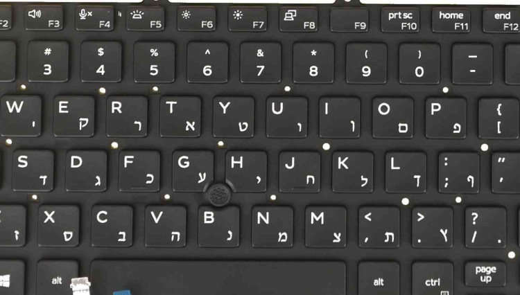 HEBREW KEYBOARD C840