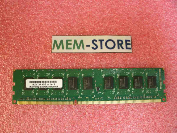 4GB (1x4GB) 3-1333MHz ECC DIMM 4GB (1x4GB) 3-1333MHz ECC DIMM