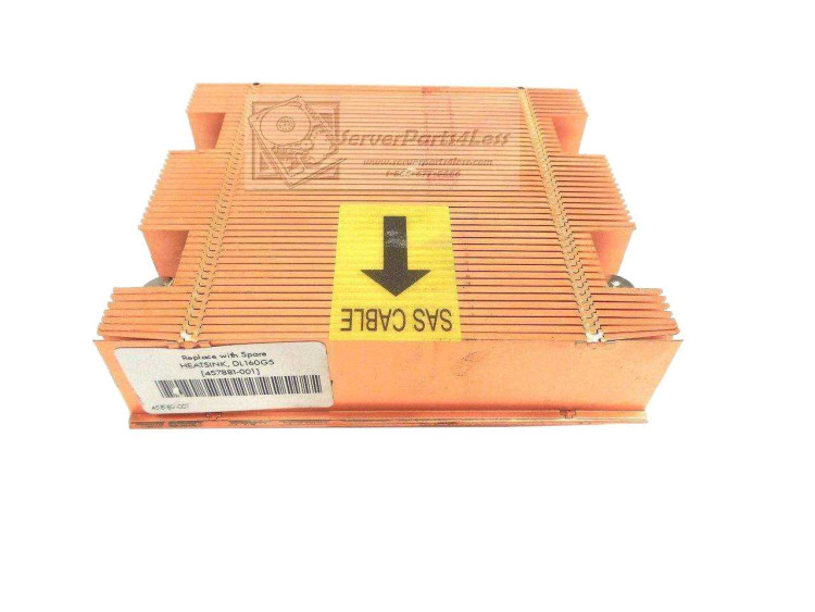 HP E5405 DL160 G5 HEATSINK NEW BULK 457881-001