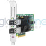 HP 82E 8GB DUAL PORT PCI-E FIBRE CHANNEL HBA AJ763-63002