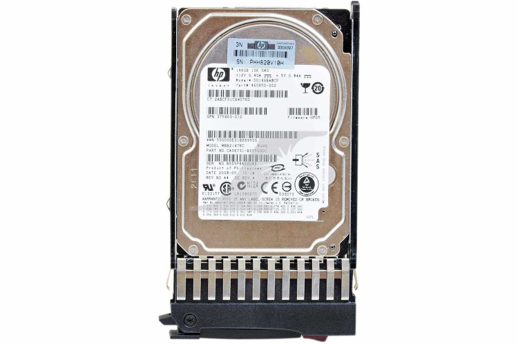 HP 146GB 10K SAS 2.5" SFF DUAL PORT HARD DRIVE NEW BULK  460850-002
