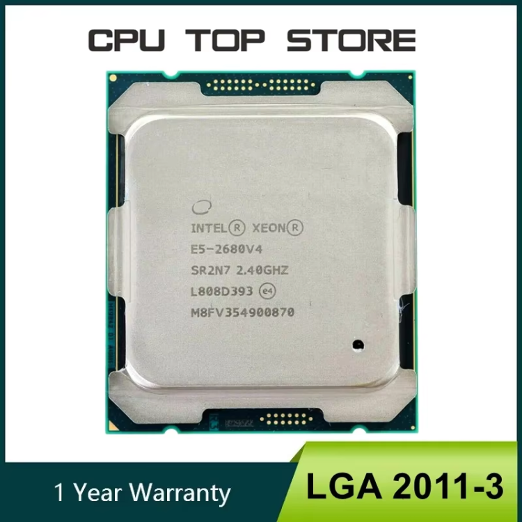Процессор Intel Xeon E5-2680 V4, 14 ядер, 2.4 ГГц, LGA 2011-3, 120W Процессор Intel Xeon E5-2680 V4, 14 ядер, 2.4 ГГц, LGA 2011-3, 120W