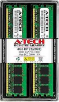 4GB Memory Kit (2x2GB Reg. ECC DDR2-667)