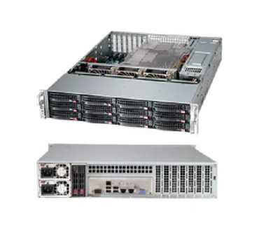 Корпус SuperMicro CSE-826BE26-R1K28LPB 2x1280W черный