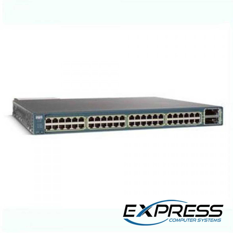 48 10/100/1000 PoE ports + 2 X2-based 10 Gigabit Ethernet ports