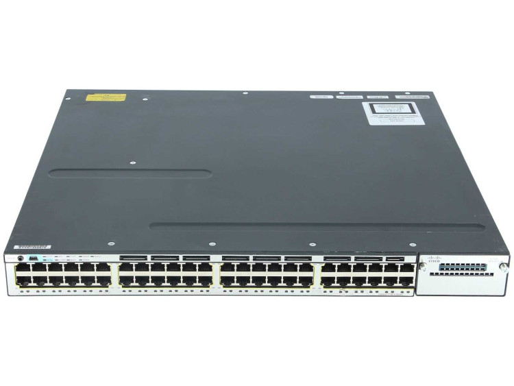 Cisco Catalyst 3750X 48 Ethernet 10/100/1000 ports LAN Base
