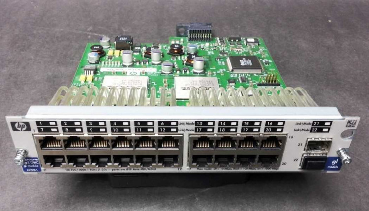 HP PROCURVE GL 20 PORT GIGABIT SWITCH MODULE BULK *** 1-2 DAY*** J4908A HP PROCURVE GL 20 PORT GIGABIT SWITCH MODULE BULK *** 1-2 DAY*** J4908A
