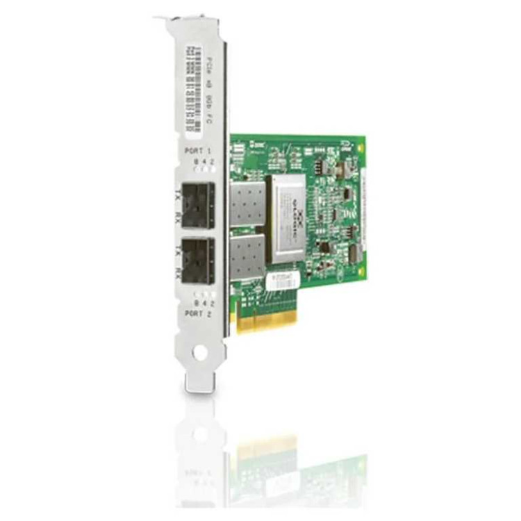 HP 82Q 8GB DUAL PORT PCI-e FIBRE CHANNEL HOST BUS ADAPTER AJ764A