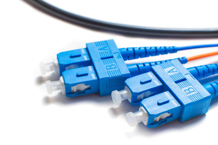 CBL ASSY, SC, DPLX, FC, 100M, ORNG