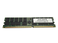 2GB of Advanced ECC PC2100 DDR SDRAM DIMM (2 x 1GB)  DL360G3, ML370G3, DL380G3, DL380G3 Packaged Cluster