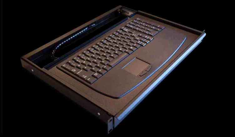 Rack-Tastaturschubfach