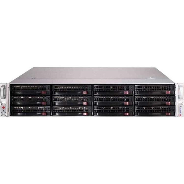 Корпус SuperMicro CSE-826BE2C-R741JBOD 2x740W черный