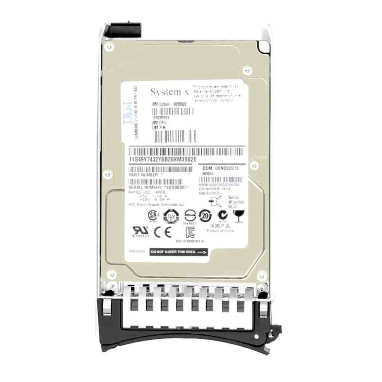 IBM 450Gb 15K 6Gbps 3,5'' SAS HDD RoHs Hot swap