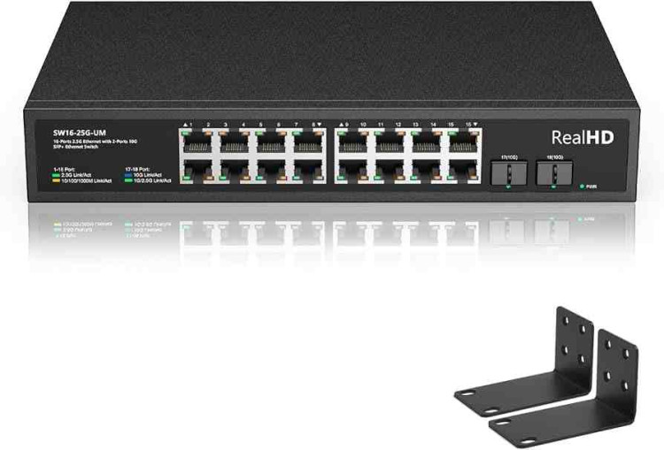 HUB, 16 PORT UNMGD REPTR