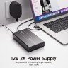 Докстанция MAIWO для HDD 2.5"/3.5", SAS/SATA, USB 3.1 Type-C, алюминий Докстанция MAIWO для HDD 2.5"/3.5", SAS/SATA, USB 3.1 Type-C, алюминий
