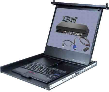 IBM 1U 17inch Flat Panel Console Kit