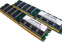 2GB 400MHZ DDR PC3200 ECC SDRAM DIMMS 2 x 1GB****