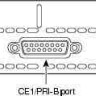20 Port Channelized E1 Frame Line Module. Requires CE1-FULL-I/O or CE1-FULL-I/OT